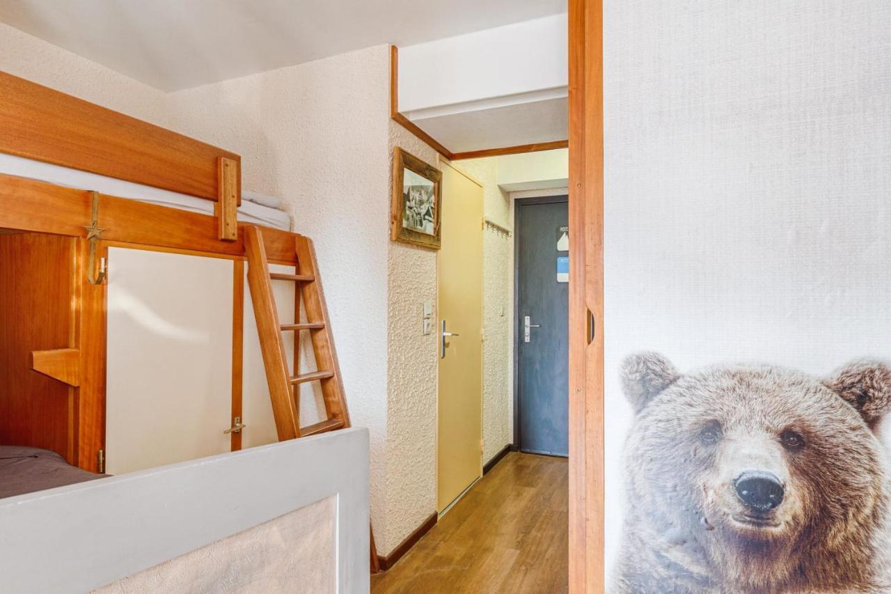 Sunny Studio With Balcony La Clusaz Exterior foto