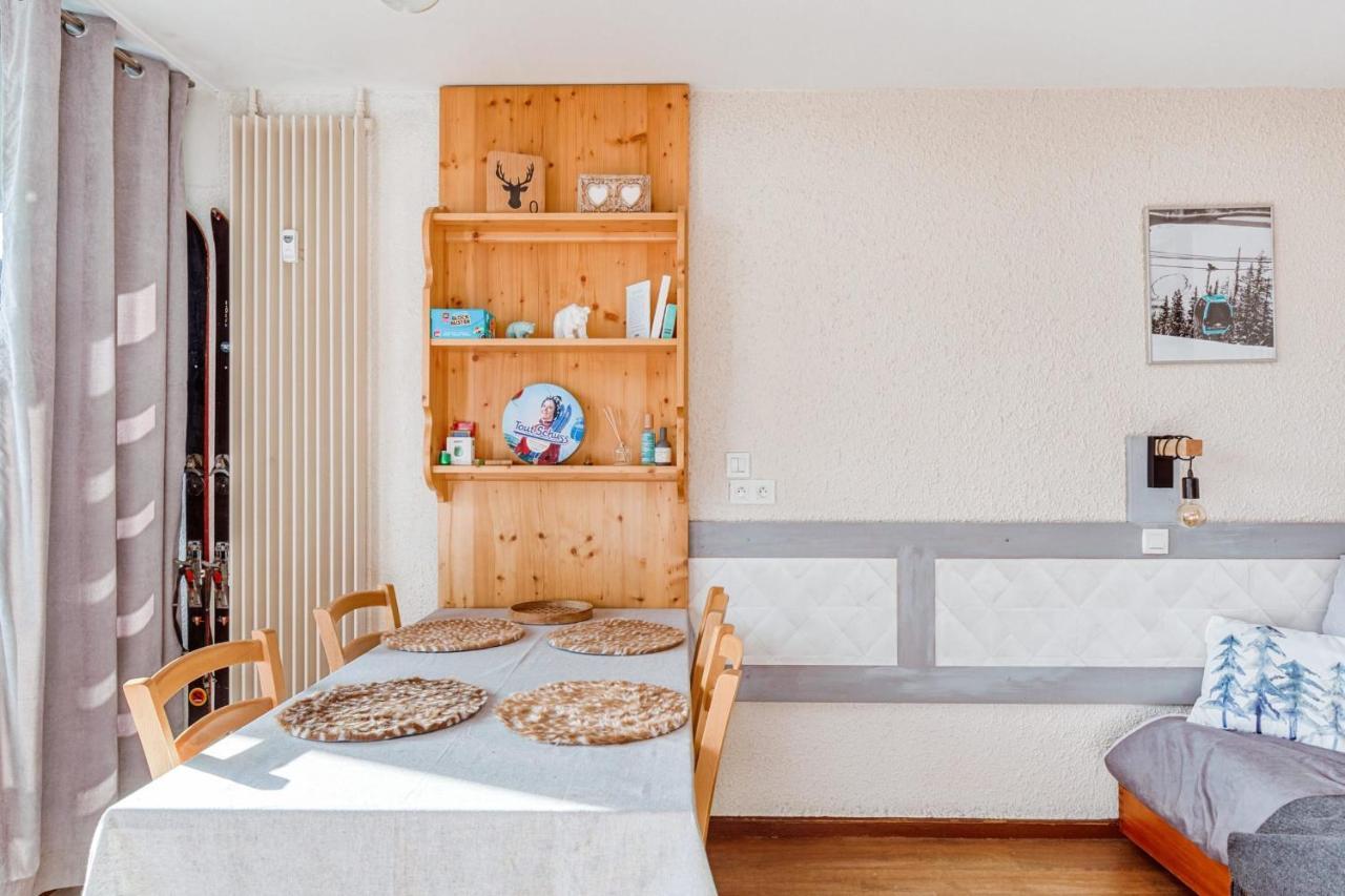 Sunny Studio With Balcony La Clusaz Exterior foto